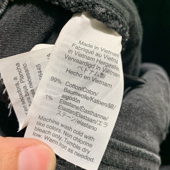 Madewell High Rise Denim Shorts Drop Hem Edition - Picture 6 of 6